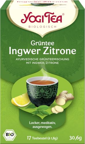 Yogi Tea Grüntee Ingwer Zitrone Bio (2 x 30,60 gr) von Yogi Tea