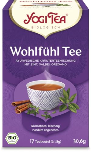 Yogi Tea Wohlfühl Tee Bio (6 x 30,60 gr) von Yogi Tea