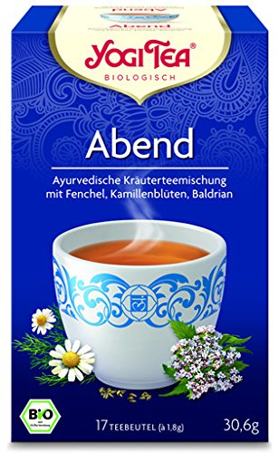 Yogi Abend Tee BIO 6 Packungen à 17 Teebeutel von Yogi Tea