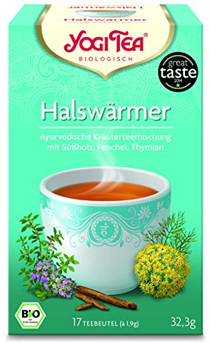 Yogi Halswärmer BIO 6 Packungen à 17 Teebeutel von Yogi Tea