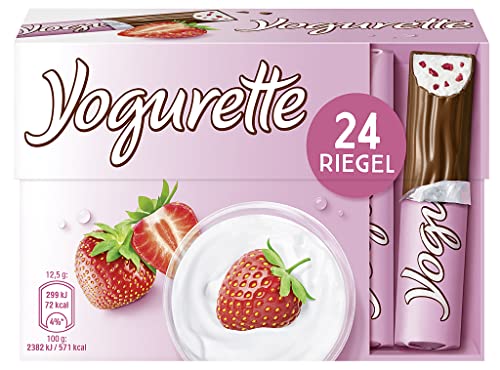 Ferrero Yogurette Erdbeere, 24 Riegel, 300g Ferrero Yogurette Erdbeere, 24 Riegel, 300g von Yogurette