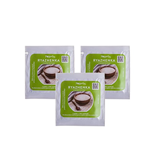 RYAZHENKA STARTER CULTURE FÜR 3 L. NATÜRLICHEN HAUSGEMACHTEN PRODUKT RYAZHENKA STARTER CULTURE FÜR 3 L. NATÜRLICHEN HAUSGEMACHTEN PRODUKT von Yogurt.bg