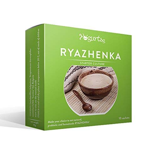 RYAZHENKA STARTER CULTURE FÜR 10 L. NATÜRLICHEN HAUSGEMACHTEN RYAZHENKA STARTER CULTURE FÜR 10 L. NATÜRLICHEN HAUSGEMACHTEN von Yogurt.bg