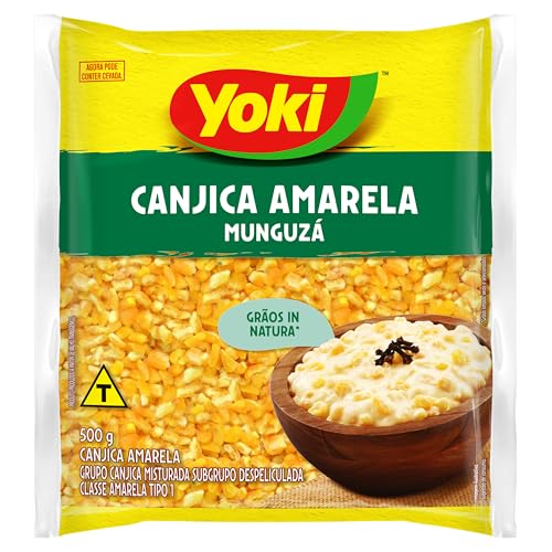 Yoki, Canjica Amarela, gelber Mais, Ideal für kalorienarme Zubereitungen 500g von Yoki