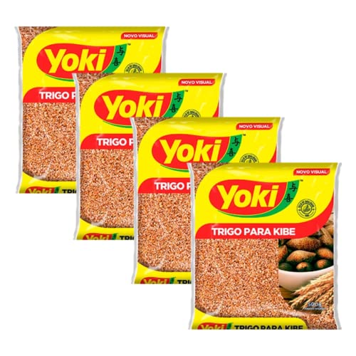 Yoki - Bulgur Weizen – 500 g (04 Stück) | Trigo para Kibe – 500 g von Yoki