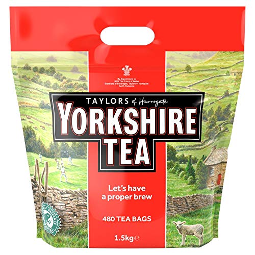 Taylors of Harrogate Yorkshire Tea 480 Btl. 1.5kg - Schwarzer Tee Teebeutel von Yorkshire Tea