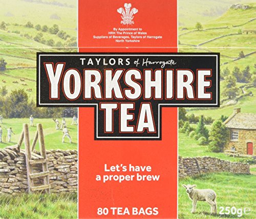 Taylors of Harrogate Yorkshire Tea 80 Btl. 250g - Schwarzer Tee von Yorkshire Tea