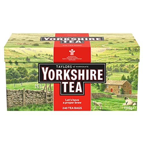 Yorkshire Tee Teebeutel, 240 Stück, 750 g von Yorkshire Tea