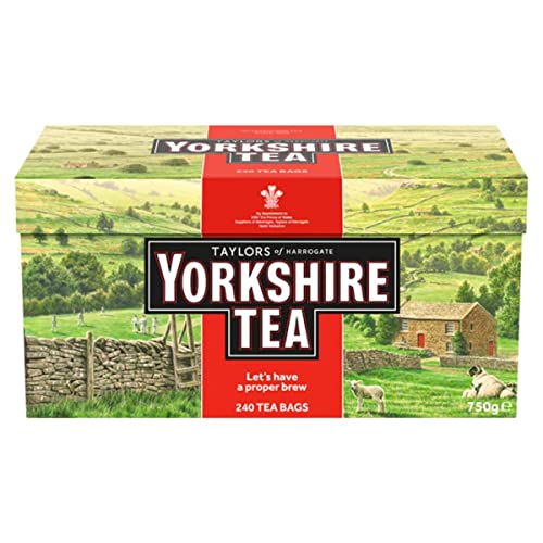 Yorkshire Tee Teebeutel, 240 Stück, 750 g von Yorkshire Tea