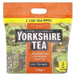 Yorkshire Tea Teebeutel, 600 Stück von Yorkshire Tea
