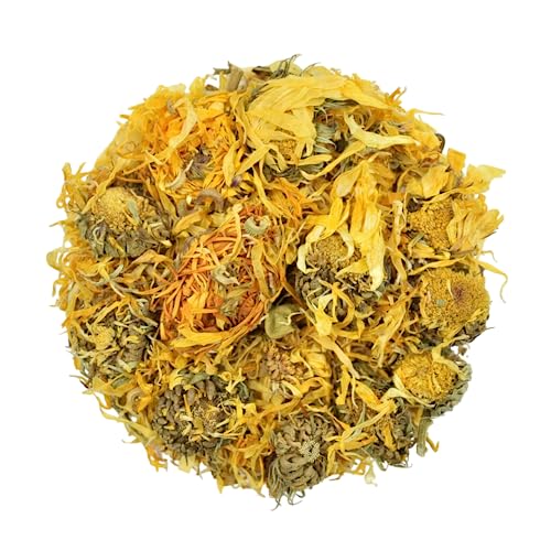 Ringelblume Blütenblätter & Blumen - Calendula Officinalis (100g) von YouHerbIt