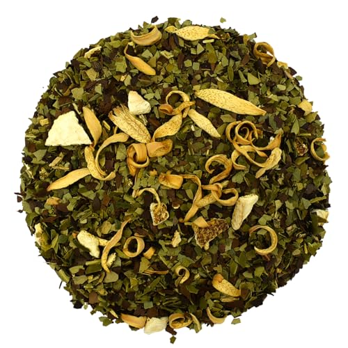 Yerba Mate Orangengeschmack Tee Lose Blätter - Ilex Paraguariensis (1kg) von YouHerbIt