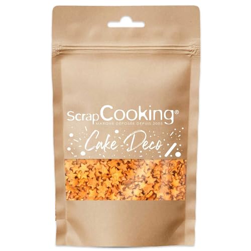 Süße Dekorationen Sterne - golden Süße Dekorationen Sterne - golden von ScrapCooking