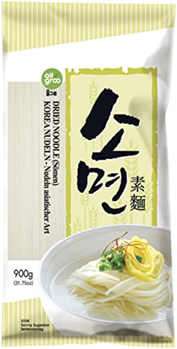YOUNGWOO ALLGROO Nudeln, getrocknet, (Somyon) (1 x 900 g Packung) von Youngwoo