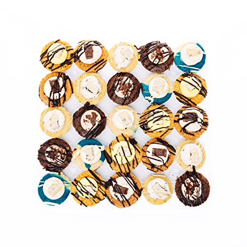 YOURCUPCAKE | Handgemachte Cupcakes im 25er Set | SPECIAL EDITION | Cupcake Box mit 25 frischen double-bite size Cupcakes | besondere Süßigkeiten Dessert | ideal als Geschenk oder zum Naschen von YourCupcake