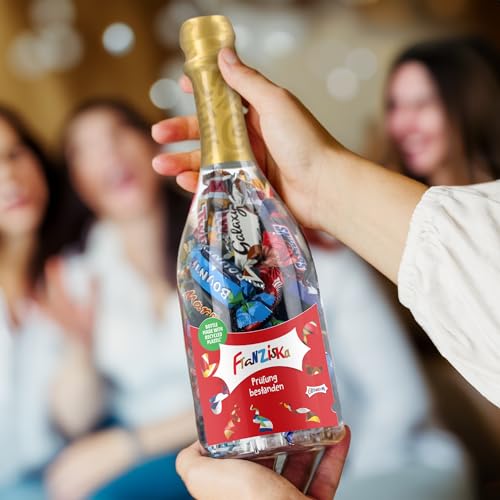 Celebrations Personalisierte Schokolade Flasche – Personalisieren Sie Ihre Milchschokolade-Geschenkflasche, das perfekte Geschenk für Frauen, Geschenk für Männer 312 Gramm von your surprise