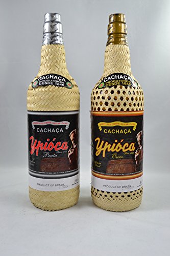 Ypióca Cachaça Ouro 1 x 1,0 Liter + Ypióca Cachaça Prata 1 x 1,0 Liter von Ypioca