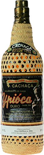 Ypióca Ouro 2 Jahre Bastflasche Cachaça (1 x 1 l) von Ypióca