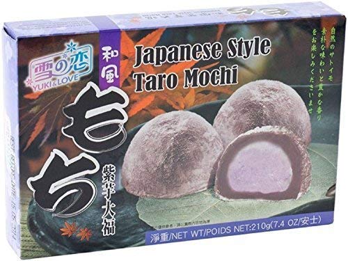Japanischer Reiskuchen Taro Mochi 210g Japanischer Reiskuchen Taro Mochi 210g von Yuki & Love