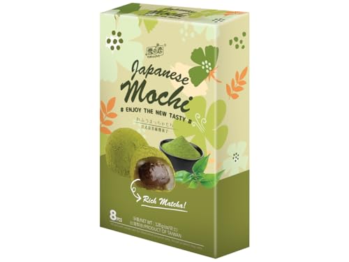 Yuki & Love Mochi-Reiskuchen Matcha-Geschmack 12 x 128 g Yuki & Love Mochi-Reiskuchen Matcha-Geschmack 12 x 128 g von Yuki & Love