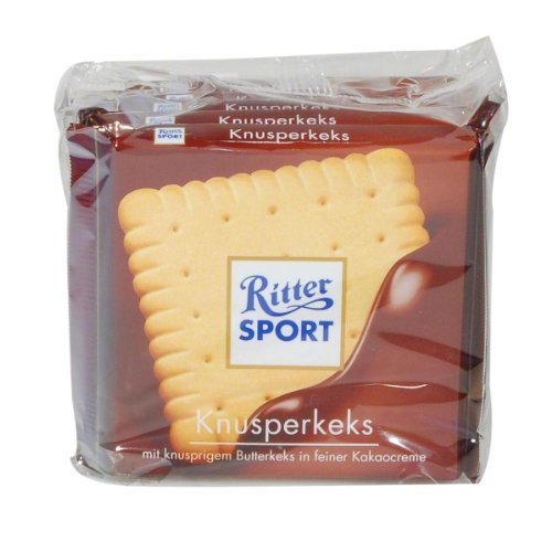 Ritter Sport Knusperkeks - 5 x 100 g von Yulo