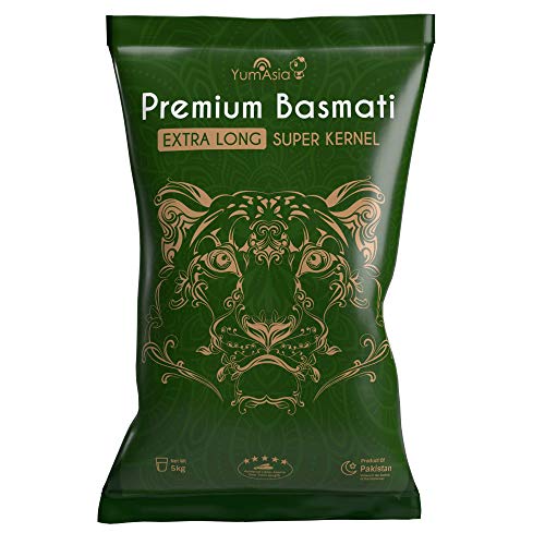 Yum Asia Super Kernel Premium Basmatireis - 5kg (5kg UK) von Yum Asia
