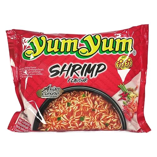 30 x 60g Instant Nudeln Yumyum mit SHRIMP / GARNELEN Geschmack Yum von Yum Yum