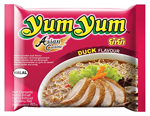 Yum Yum Instant Nudeln Ente 60g, 45er Pack (45 x 60 g) von Yum Yum