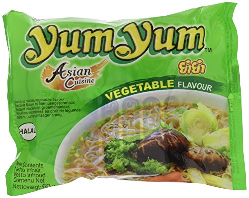 Yum Yum Instantnudeln mit Gemüsegeschmack, 30er Pack (30 x 60 g)... von Yum Yum