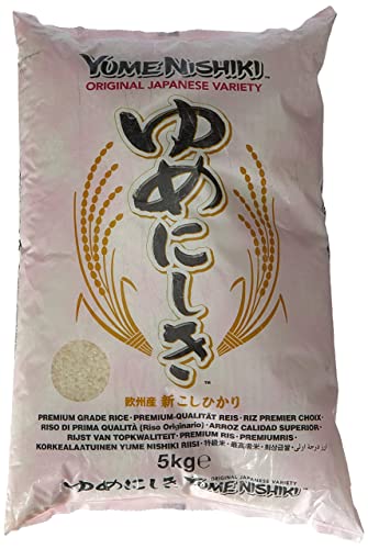 YUME NISHIKI Jfc Reis (Short Grain), 5 kg ( 1er Pack ) von Yume Nishiki