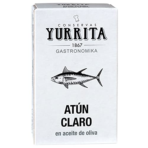 Yurrita Gourmet, Gelbflossen-Thunfisch, eingelegt in Olivenöl in der Dose, aus Spanien, 111 g von Conservas Yurrita