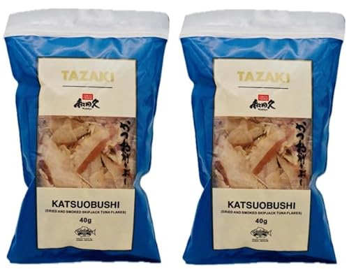 Katsuobushi (getrocknete und geräucherte Bonito Flakes) 40g (2er Packung) von Katsuobushi