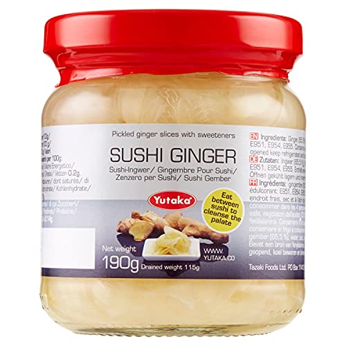 Pickled Sushi Ginger, 190g [Misc.] von Yutaka