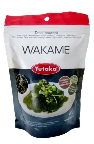 Yutaka Wakame Getrocknete Meerespflanze 40g (3er Packung) von Yutaka