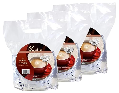 300 Kaffeepads Regular 12x 25er Beutel Yvette von Yvette