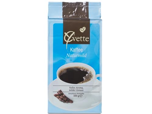 Filterkaffee 500g Naturmild Mahlkaffee, Kaffeepulver von Yvette