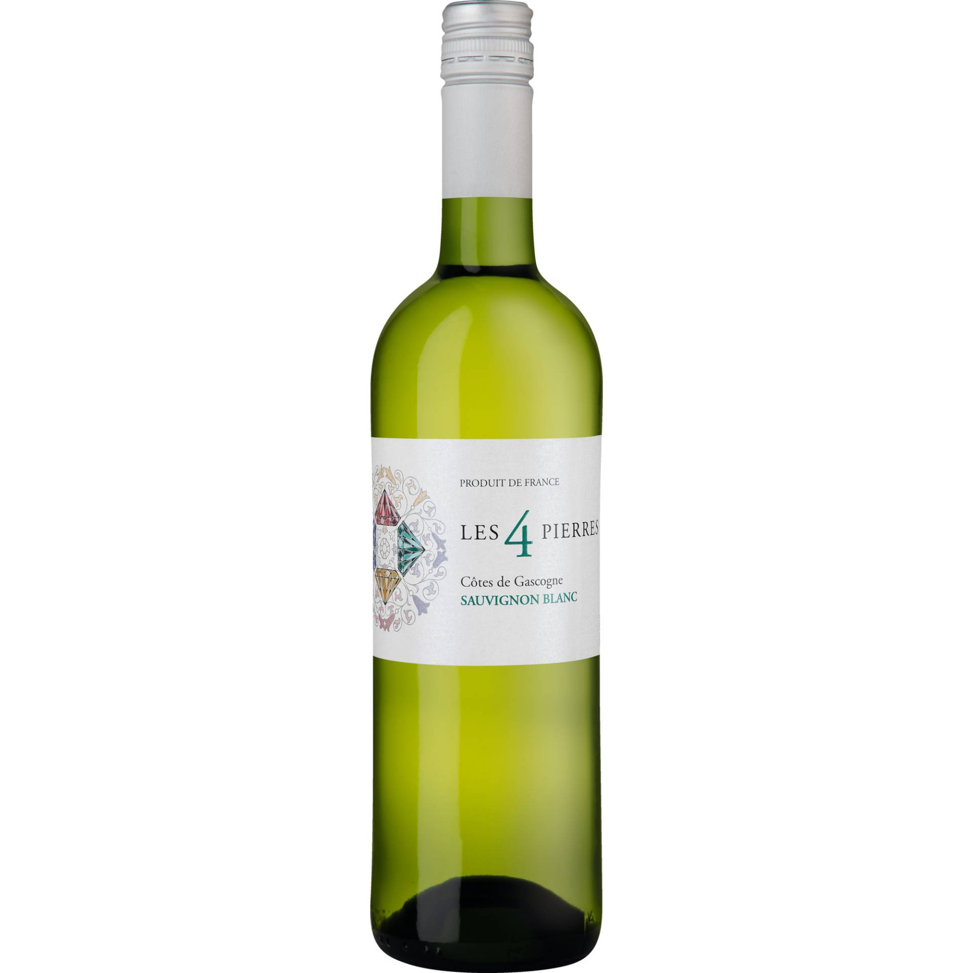 Les 4 Pierres Sauvignon Blanc, Côtes de Gascogne IGP, Südwestfrankreich, 2023, Weißwein Les 4 Pierres Sauvignon Blanc, Côtes de Gascogne IGP, Südwestfrankreich, 2023, Weißwein von Yvon Mau à 33190 Gironde-Sur-Dropt, France
