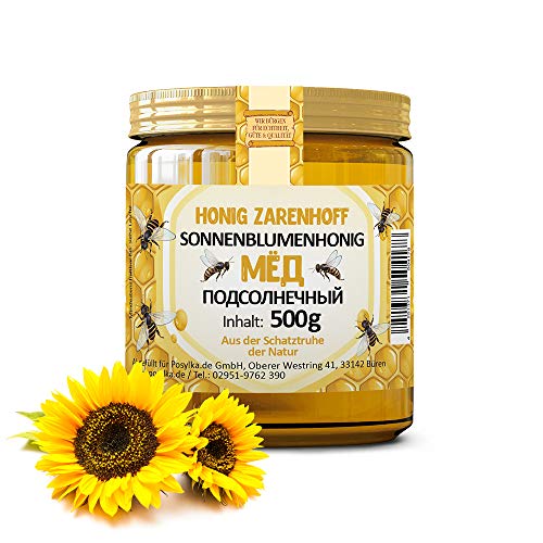 Honig, Sonnenblumenhonig cremig 500 g Honig, Sonnenblumenhonig cremig 500 g von ZARENHOFF