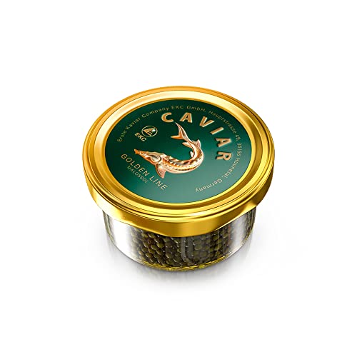 Störkaviar 50 g Golden Line, Malossol Fischkaviar, Schwarzer Kaviar, Acipenser schrenckii x huso dauricus, Beluga Caviar Störkaviar 50 g Golden Line, Malossol Fischkaviar, Schwarzer Kaviar, Acipenser schrenckii x huso dauricus, Beluga Caviar von ZARENHOFF