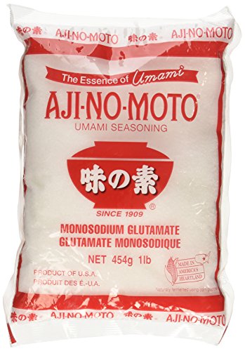 Aji No Moto Ajinomoto Monosodium Glutamate Umami Seasoning 454g / 1LB / 16oz HALAL by AJINOMOTO CO., INC. TOKYO, JAPAN Aji No Moto Ajinomoto Monosodium Glutamate Umami Seasoning 454g / 1LB / 16oz HALAL by AJINOMOTO CO., INC. TOKYO, JAPAN von Ajinomoto