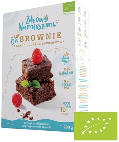 Brownie mit Kakao und Kokoszucker BIO 290g GESUND GEMISCHT von ZDROWO NAMIESZANE