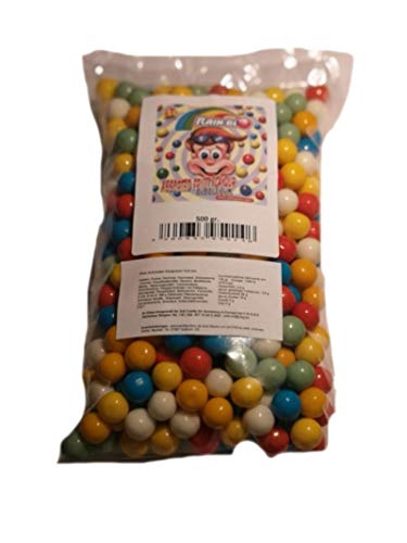 Bubble Gum Pluto Kaugummi 12,5 mm von ZED Candy 500 gr. (11,98 € / Kg ) Automaten geeignet von Jahrmarktbonbon von ZED Candy