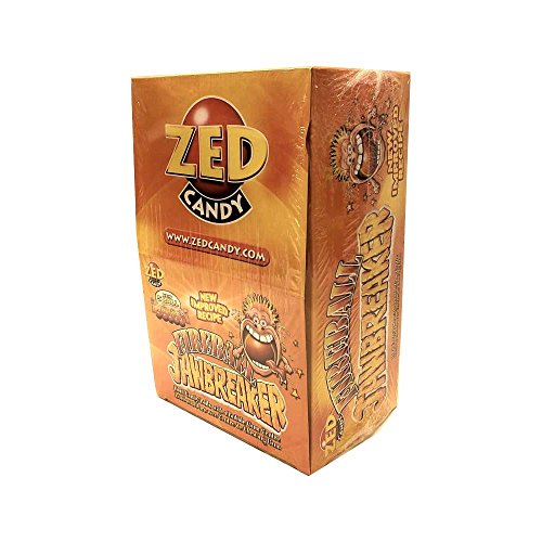 ZED Candy Fireball Jawbreaker, Fireballbonbons mit Kaugummikern (40 x 5 Stk pro Box) von ZED Candy