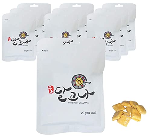 Dalgona Korean Oldschool Zucker, 20 g, 10 Stück Dalgona Korean Oldschool Zucker, 20 g, 10 Stück von ZEESOON