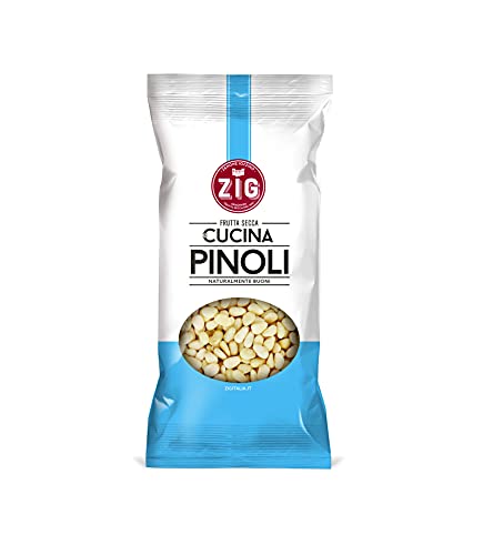 ZIG - Einzelportion in der Küche - Geschälte Pinienkerne 150g (5 Tütchen à 30g) von ZENONE IOZZINO