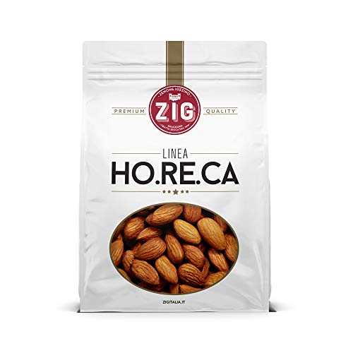 ZIG - HORECA - Geröstete geschälte Mandeln ohne Salz 1 kg von ZENONE IOZZINO