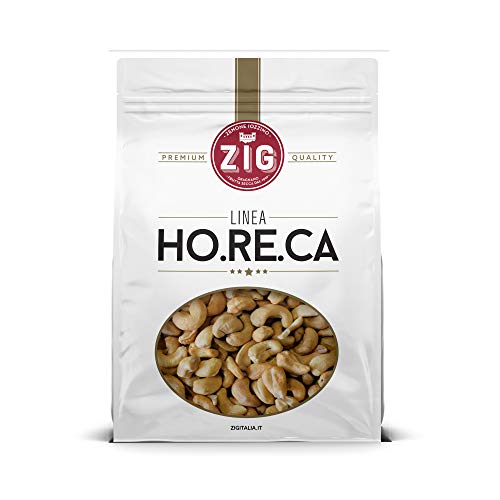 ZIG - HORECA - Geröstete und gesalzene Cashews erste Wahl 1 kg ZIG - HORECA - Geröstete und gesalzene Cashews erste Wahl 1 kg von ZENONE IOZZINO