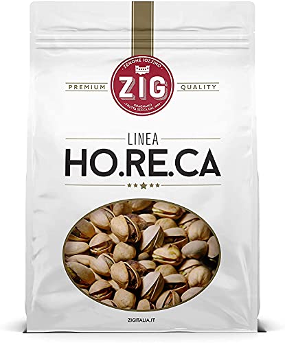 ZIG - HORECA - Gesalzene und geröstete Pistazien Spitzenklasse Jumbo-Größe USA Kalifornien 1 kg ZIG - HORECA - Gesalzene und geröstete Pistazien Spitzenklasse Jumbo-Größe USA Kalifornien 1 kg von ZENONE IOZZINO