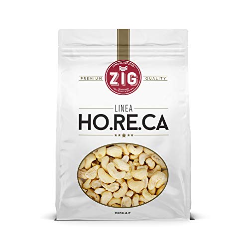 ZIG - HORECA - Natürliche rohe ungesalzene Cashews 1 kg von ZENONE IOZZINO