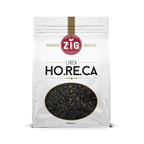 ZIG - HORECA - Schwarze Sesamsamen erste Wahl 1 kg von ZENONE IOZZINO